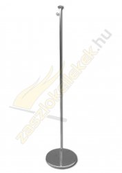 Asztali zászlótartó, krómozott, telitalpú 100db