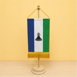 Lesotho asztali zászló