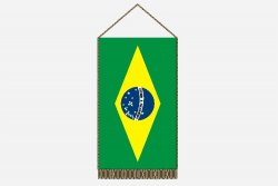Brazília asztali zászló