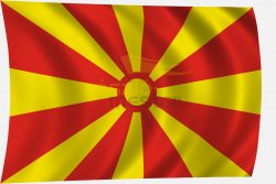 Észak-Macedónia zászló