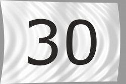 30-as cirkáló osztálylobogó