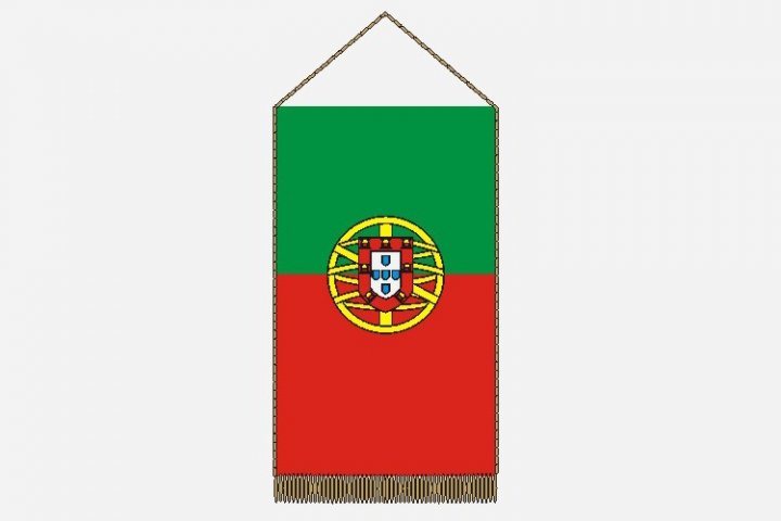 Portugália asztali zászló