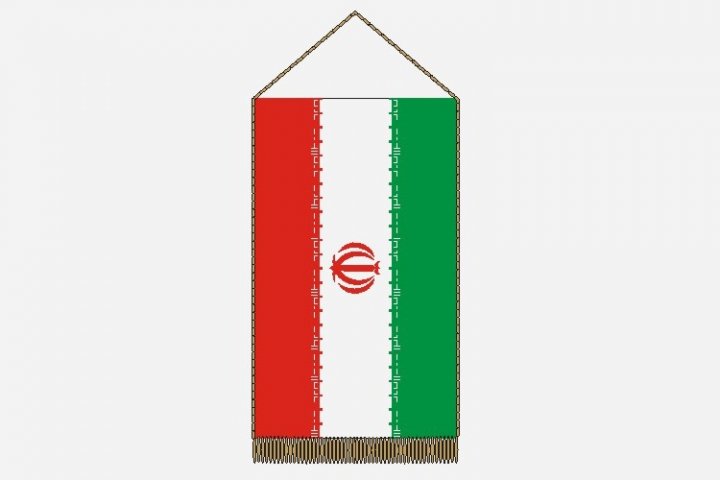 Irán asztali zászló
