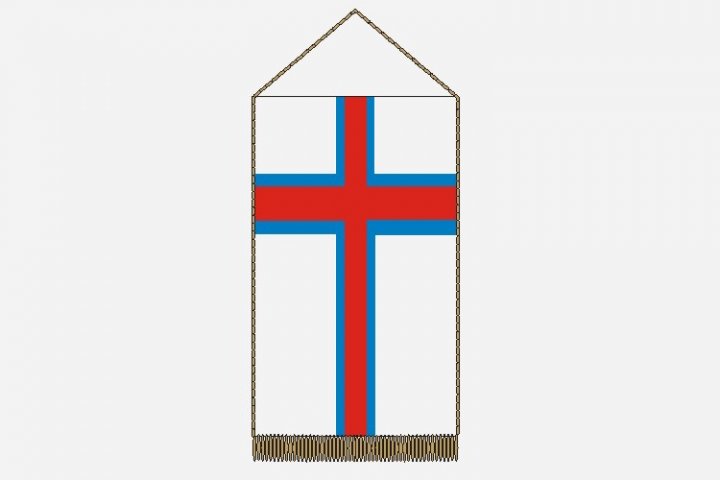 Feröer-szigetek asztali zászló