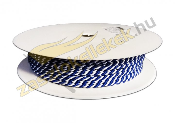 sodrott zsinór kék-fehér (DA010) 2,8mm
