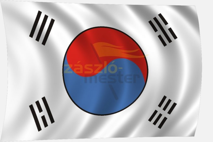 Dél-Korea zászló