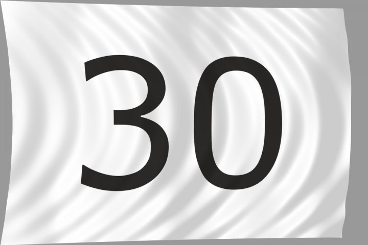 30-as cirkáló osztálylobogó