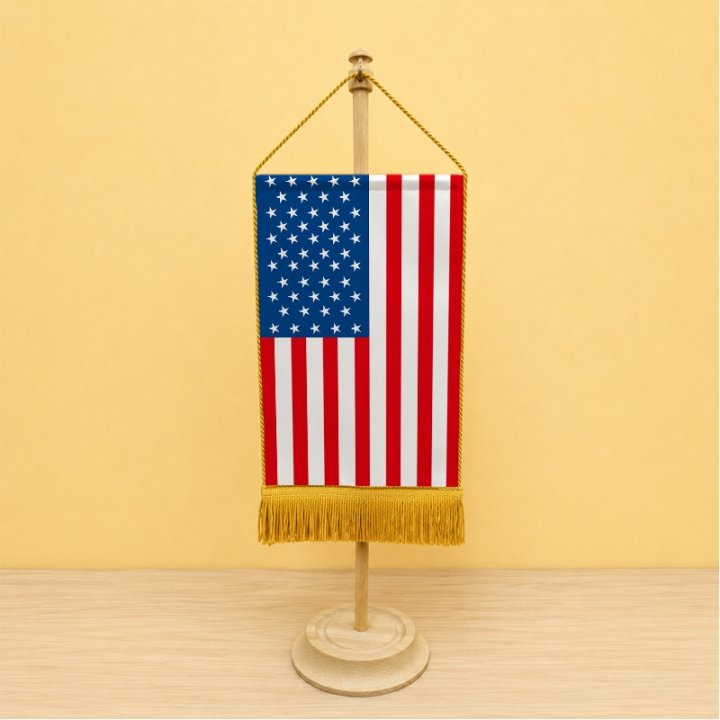 USA asztali zászló