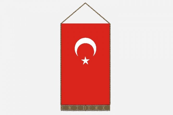Törökország asztali zászló
