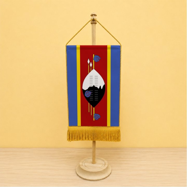 Eswatini asztali zászló