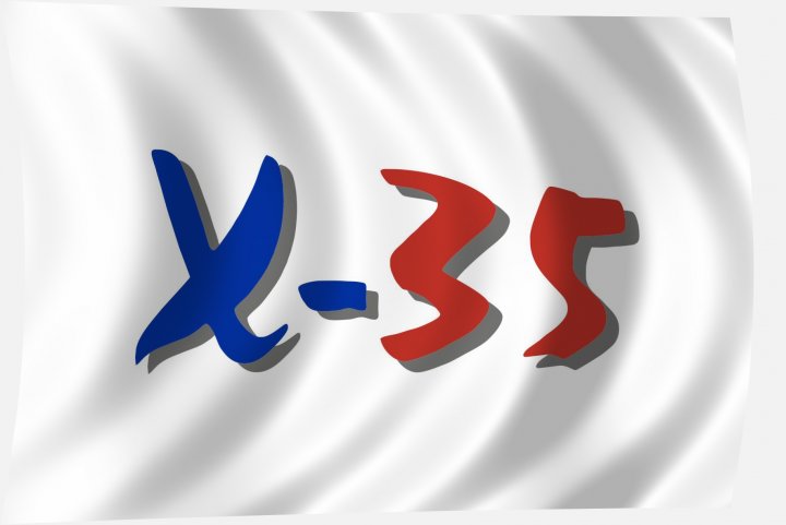 X-35 színes osztálylobogó