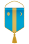 Székely autós zászló