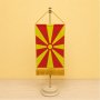 Észak-Macedónia asztali zászló