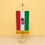 Magyar asztali zászló címerrel