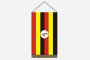 Uganda asztali zászló