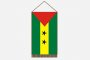 Sao Tomé és Principe asztali zászló